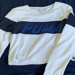 Puma Long Sleeve Croptop